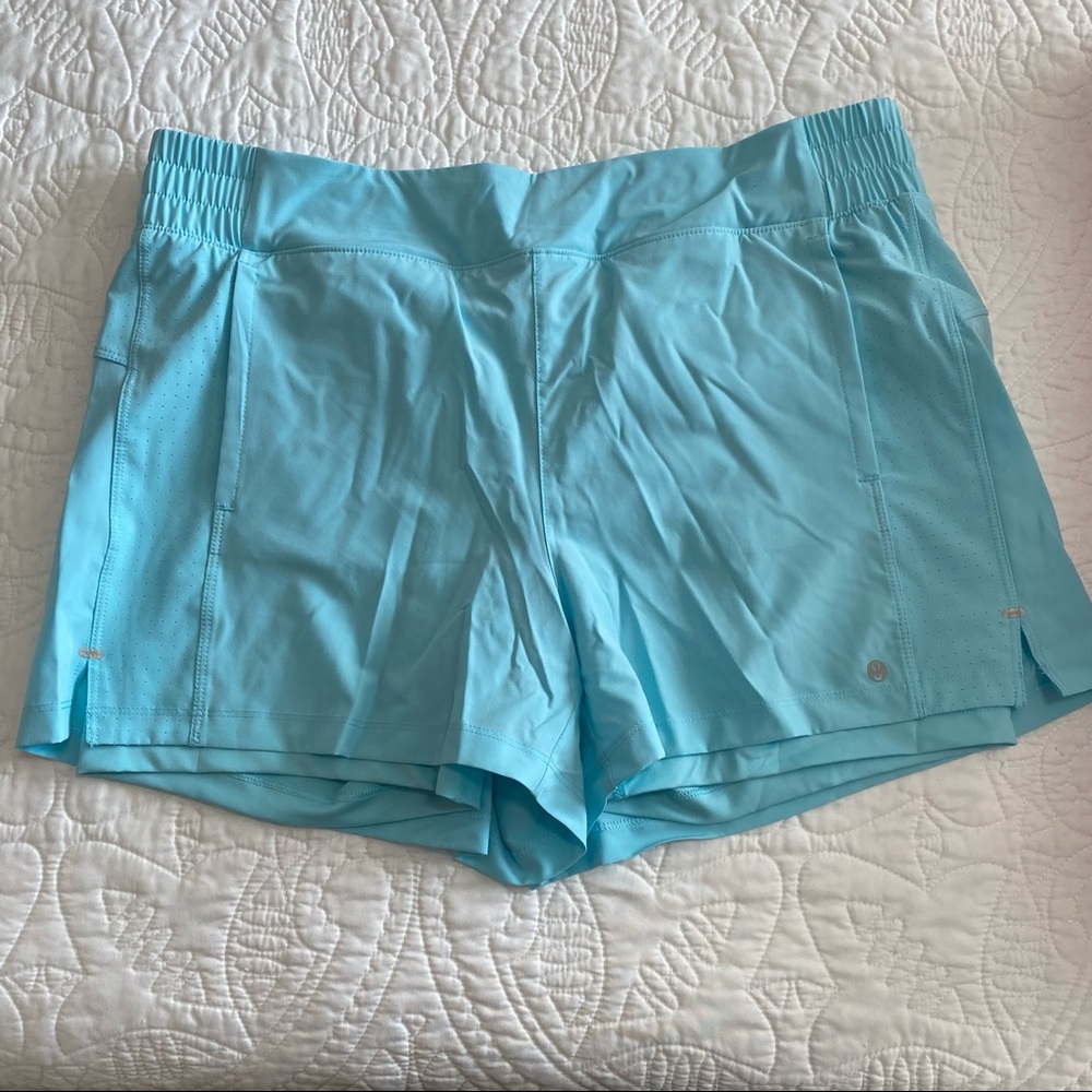 Bright Blue Running Shorts
